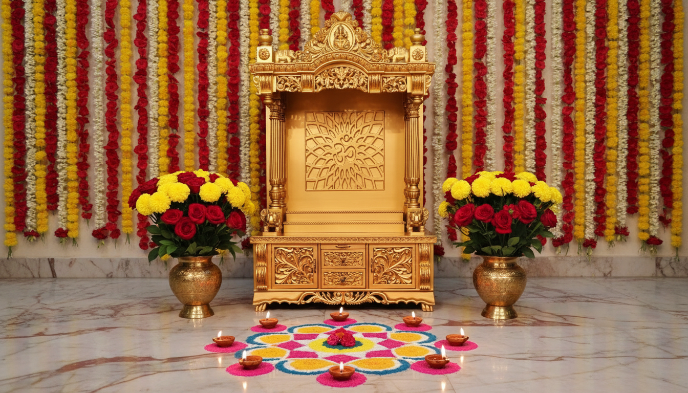 Best Handcrafted Mandir Design Trends for Peaceful Home
